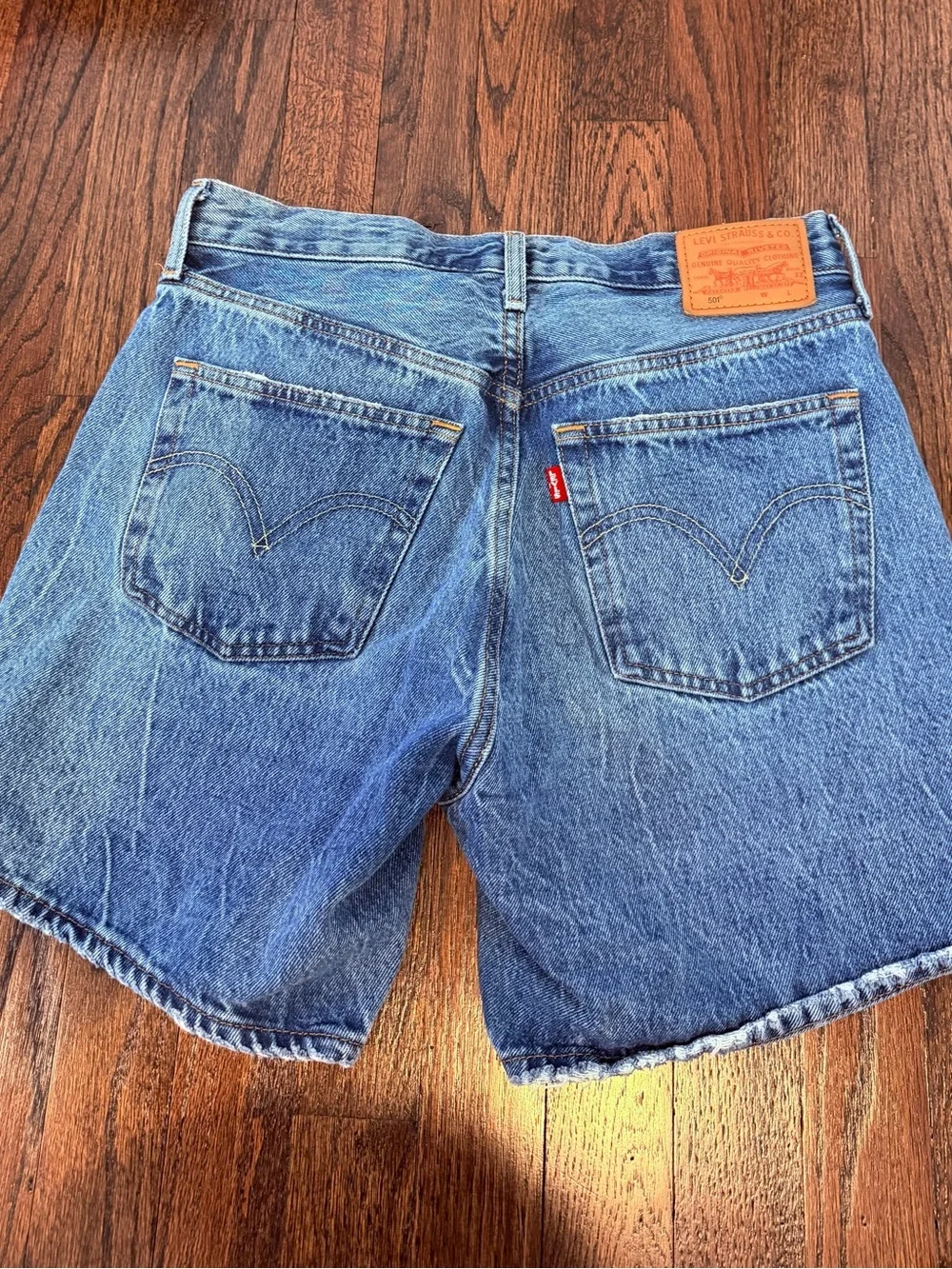 Levi’s 501 Blue Denim Shorts
